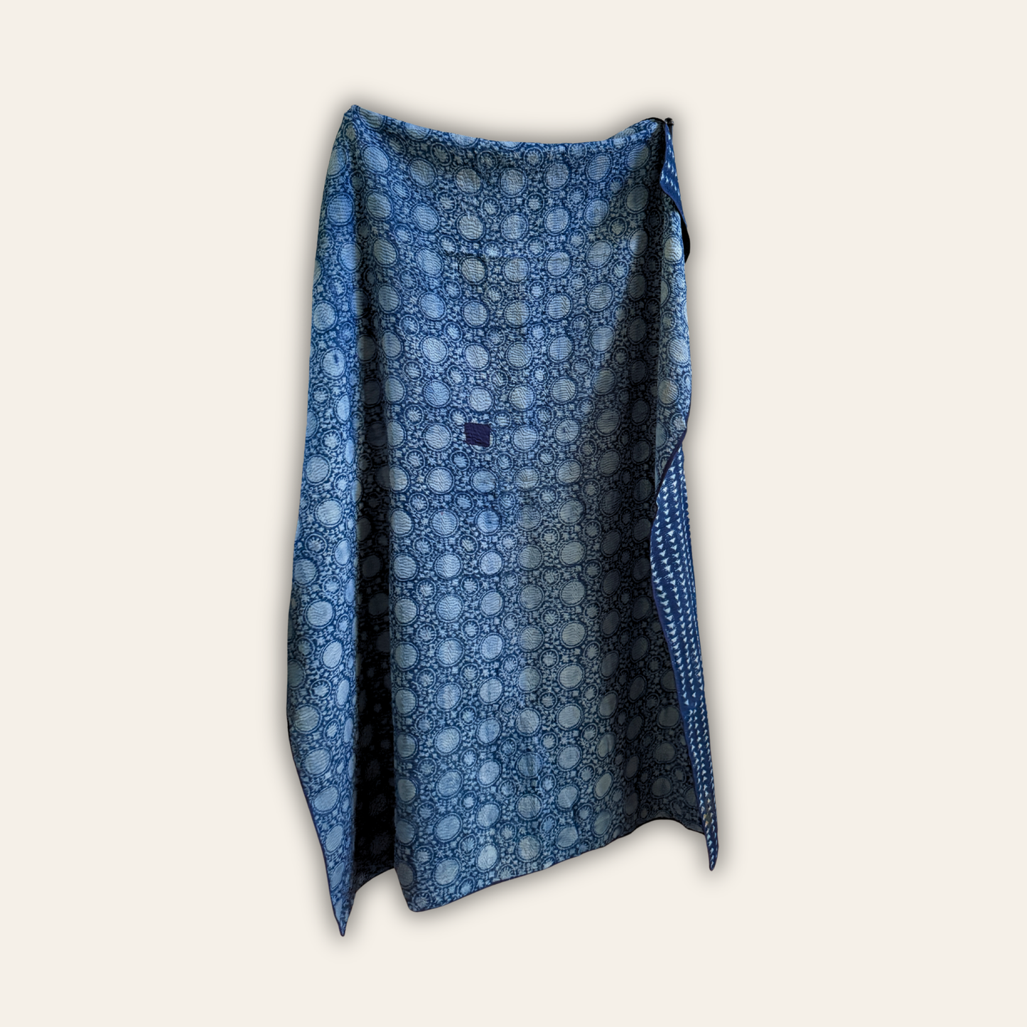 Indigo Vintage Kantha Throw BO1