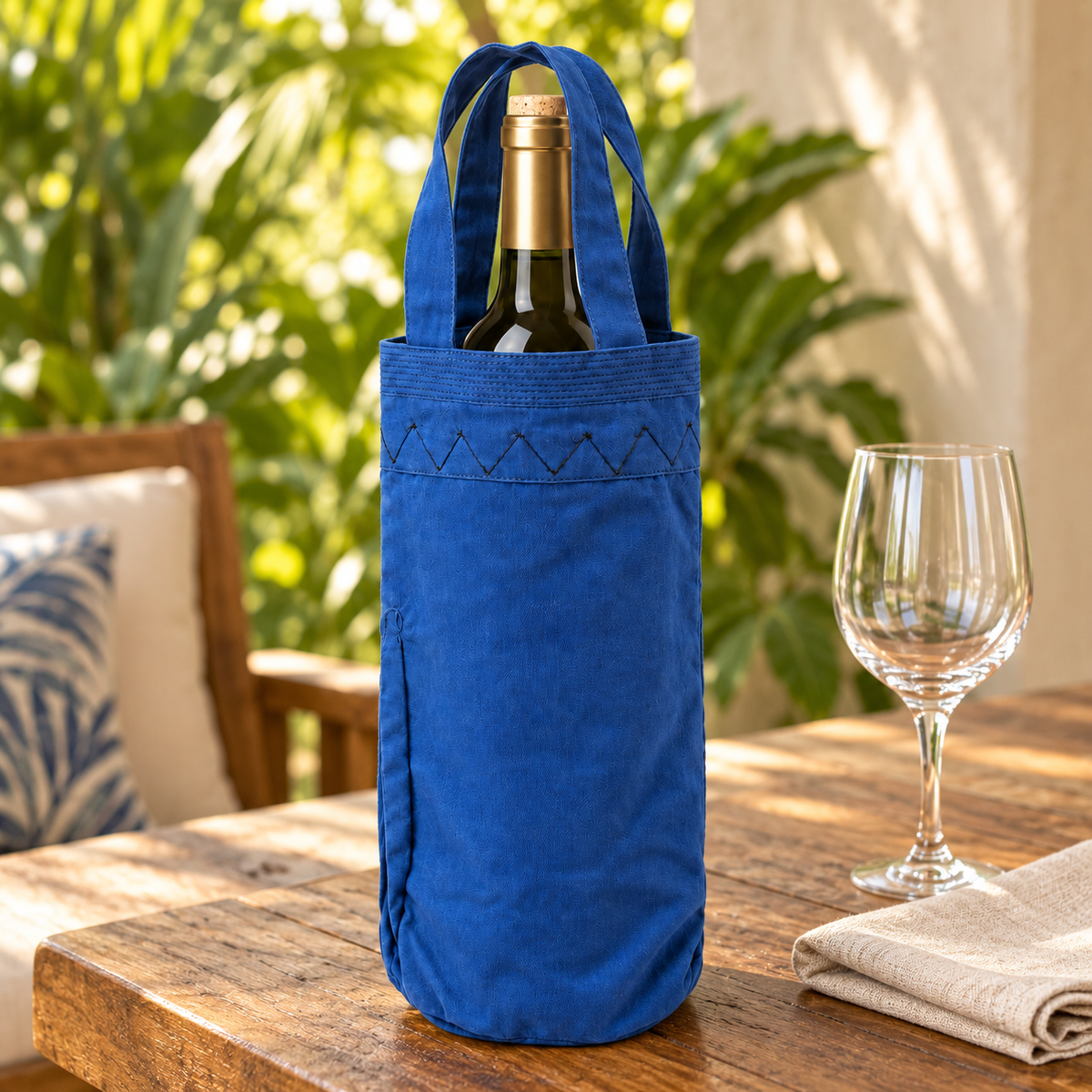 Blue Bottle Bag
