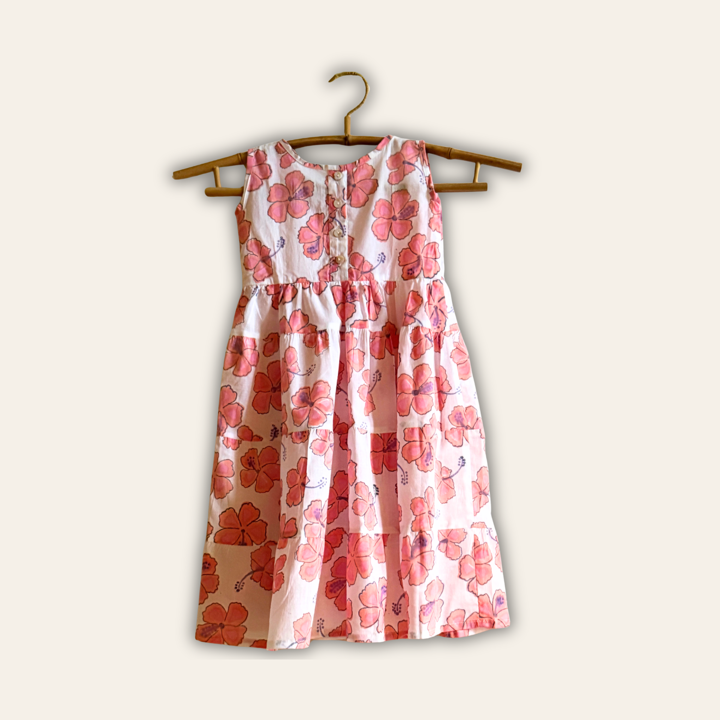 Kids Hibiscus Garden Dress