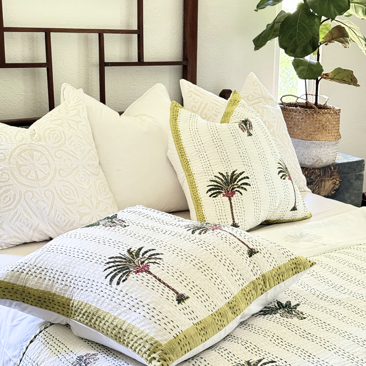 Palms Euro Sham Set 24"