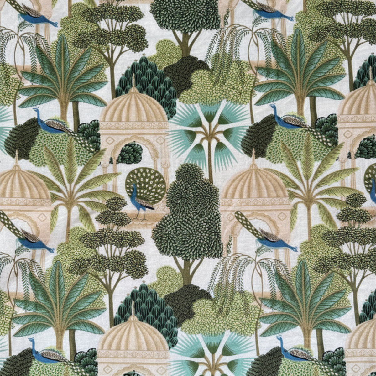 Peacock Palms 26" Sham