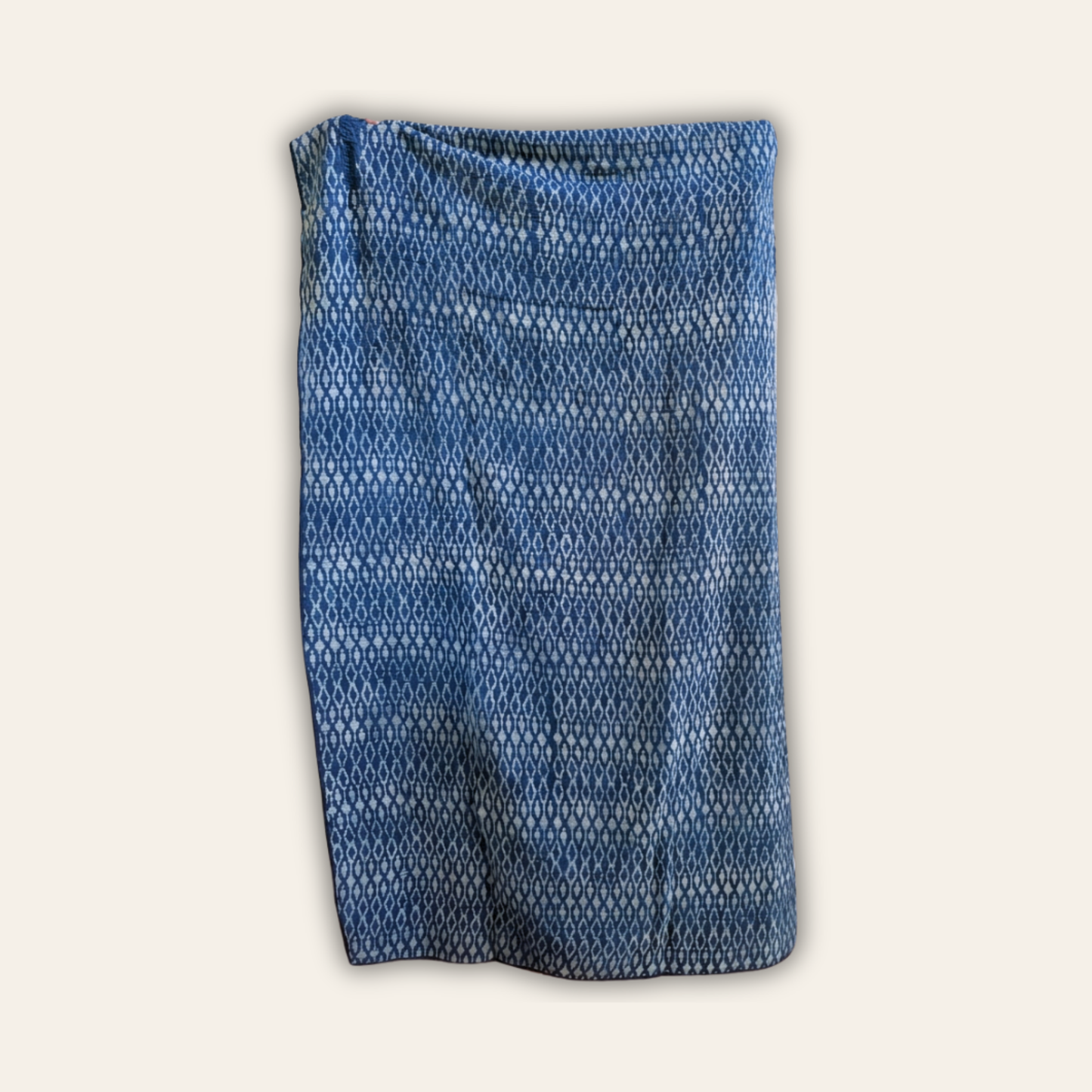 Indigo Vintage Kantha Throw B02