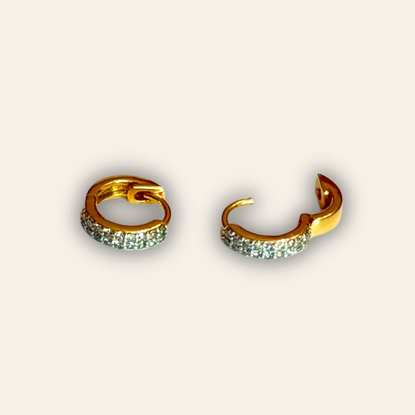 Diamond Huggies 10MM