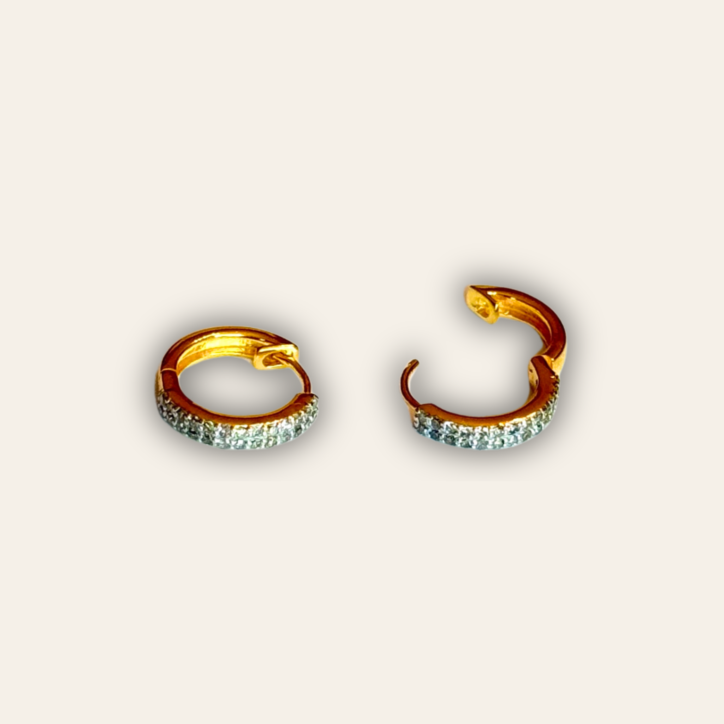 Diamond Huggies 12MM