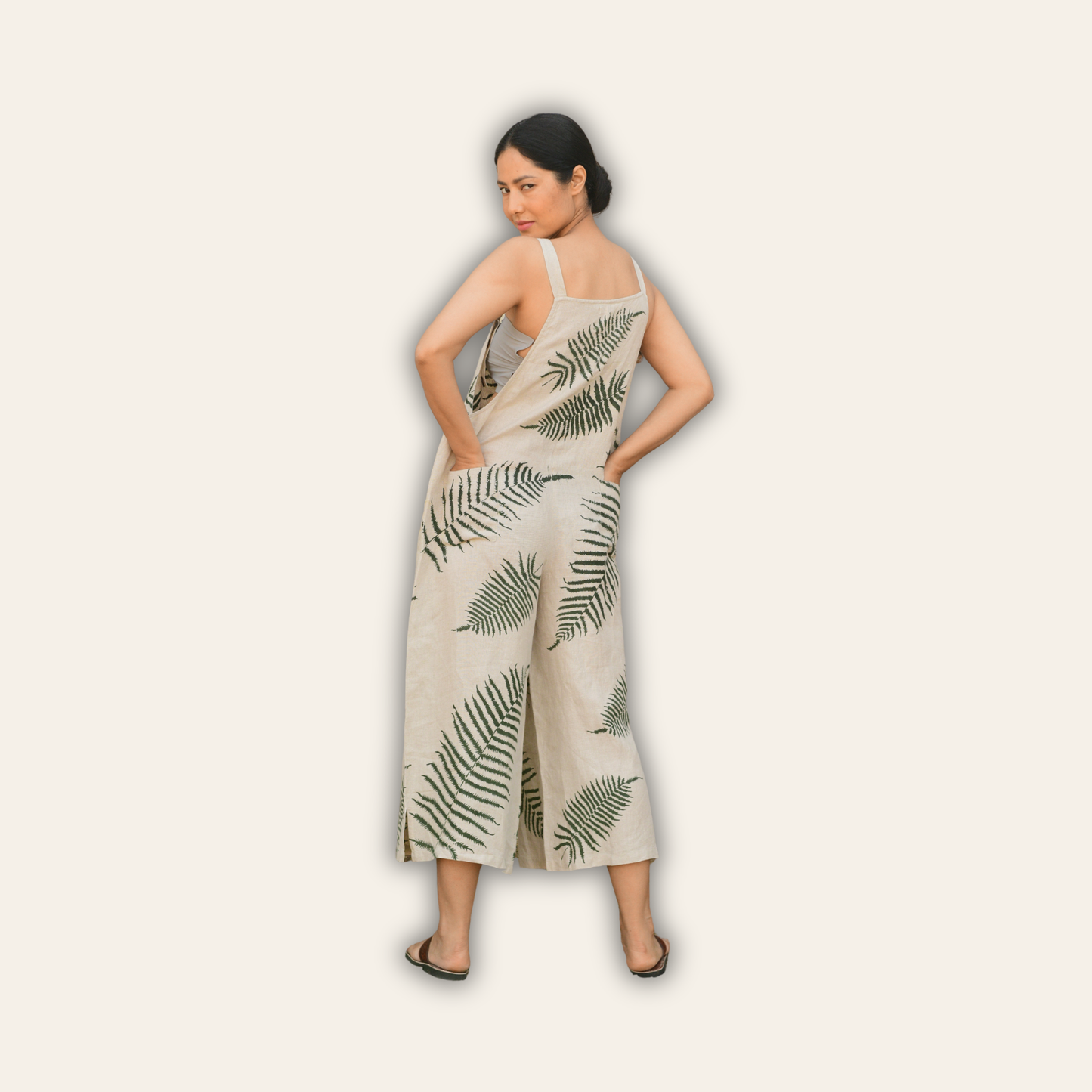 Fern overalls