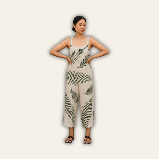 Fern overalls