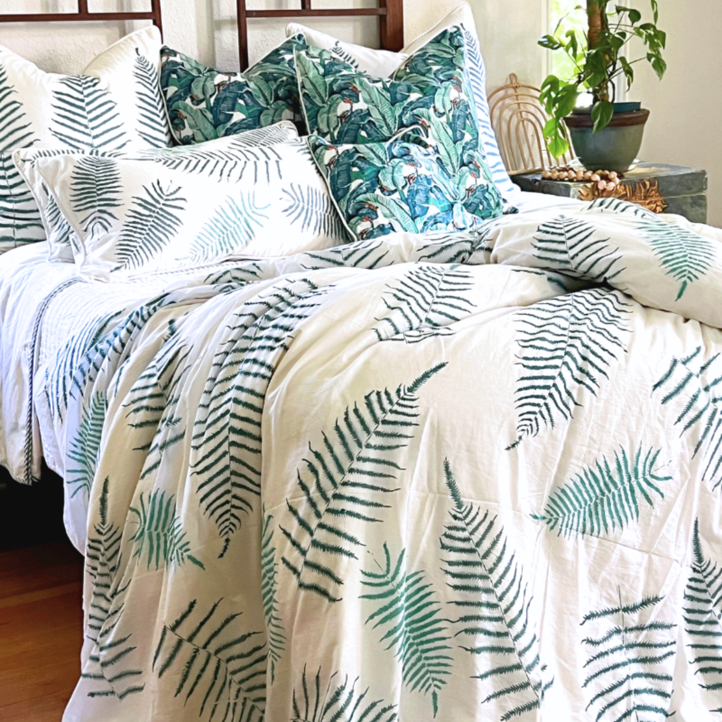 Fern Duvet Cover K