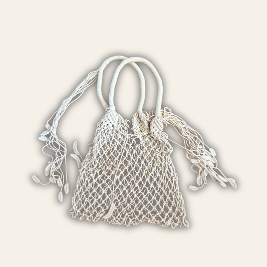 Macrame Market Tote