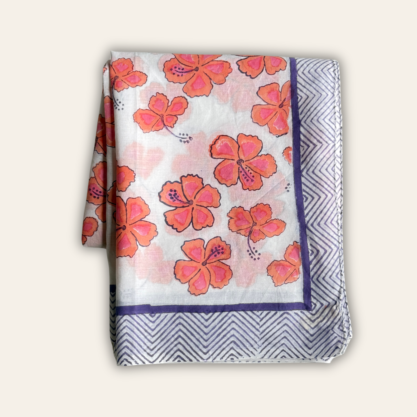 Pink Hibiscus Sarong
