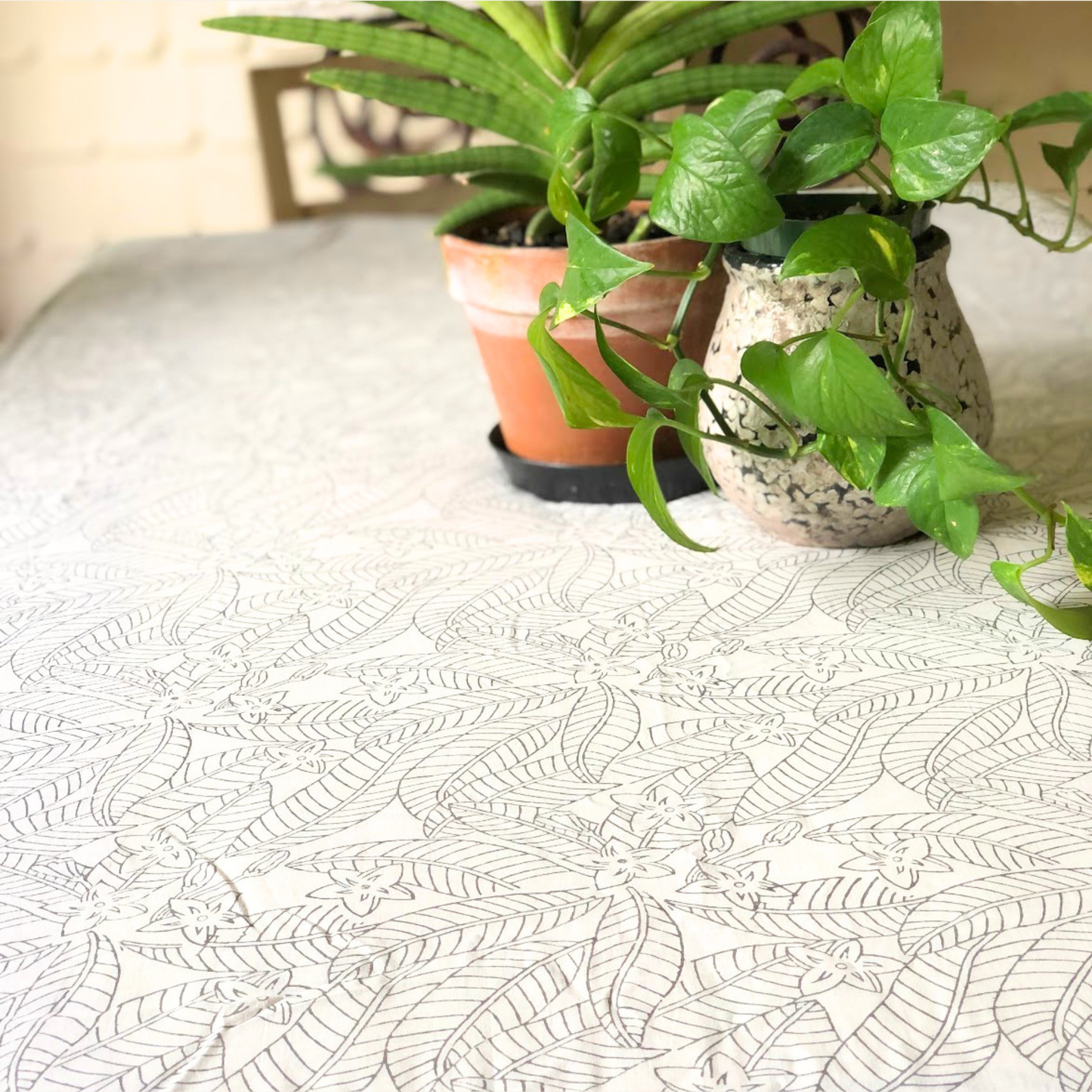 Plumeria Tablecloth