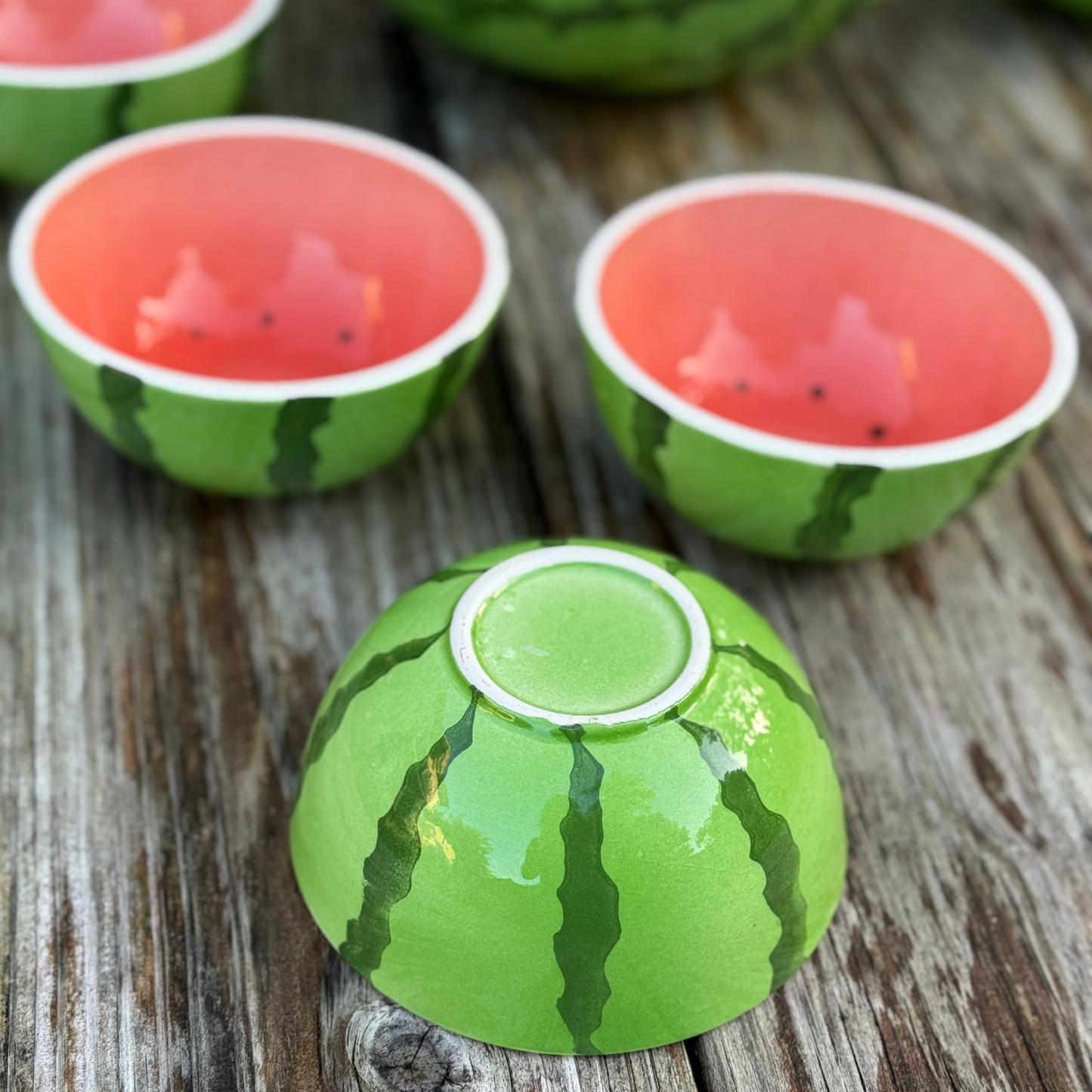 Vintage Watermelon Serving Set